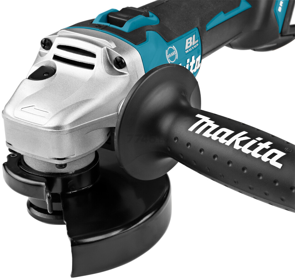 Шлифмашина угловая аккумуляторная MAKITA DGA 506 Z (DGA506Z) - Фото 14