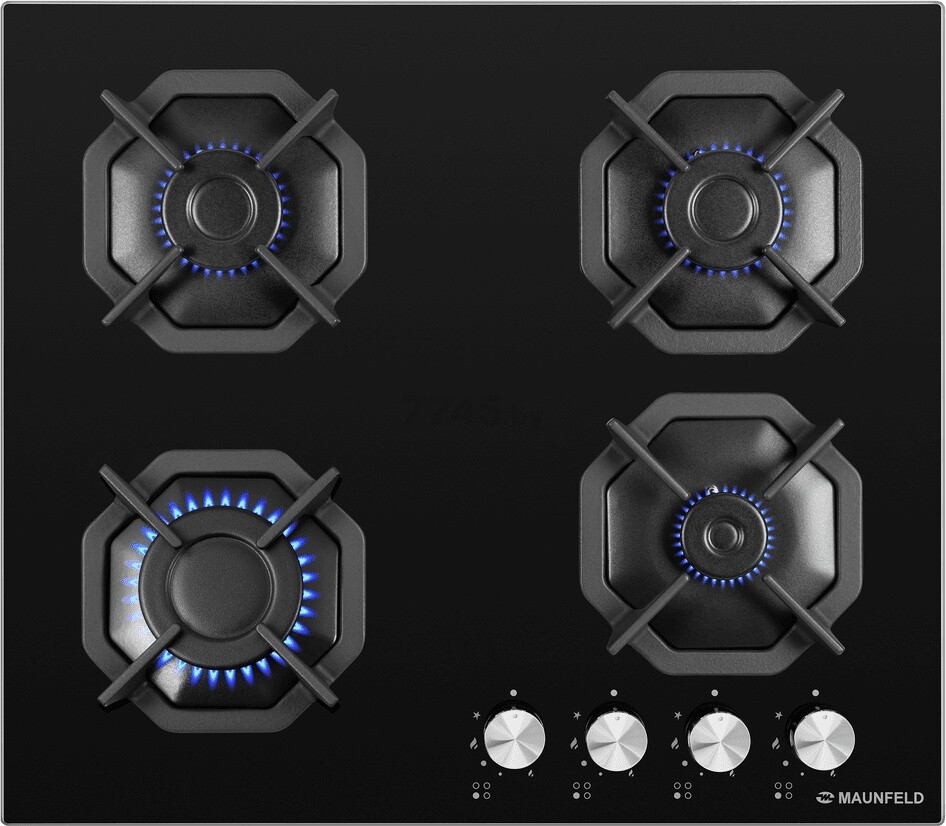 Панель варочная газовая MAUNFELD EGHG.64.2CB/G - Фото 2