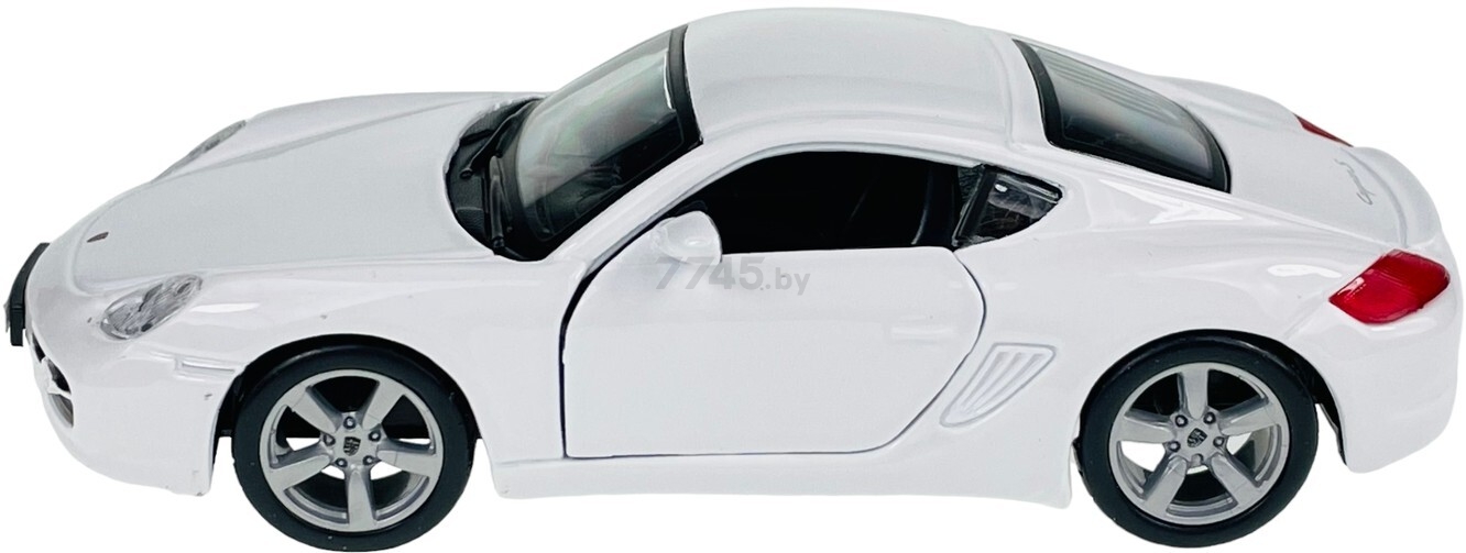 Масштабная модель автомобиля BBURAGO Стрит Файер Порше Кайман S 1:32 White (18-43003) - Фото 5