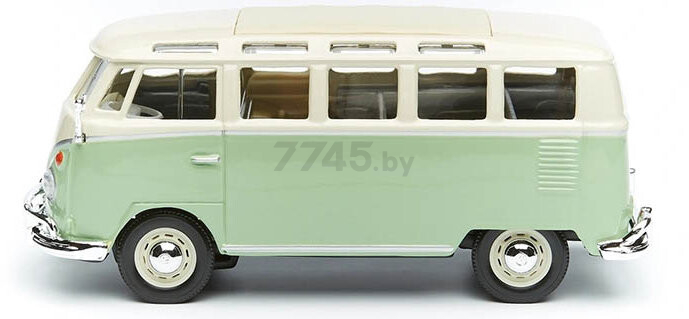 Масштабная модель автомобиля MAISTO Фольксваген Самба 1:25 Green/Beige (31956) - Фото 5