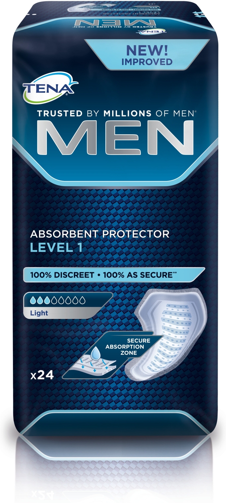 Прокладки урологические TENA For Men Level 1 24 штуки (7322540426359)