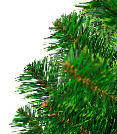 Ель искусственная GREENTERRA с зелеными концами 180 см - Фото 2