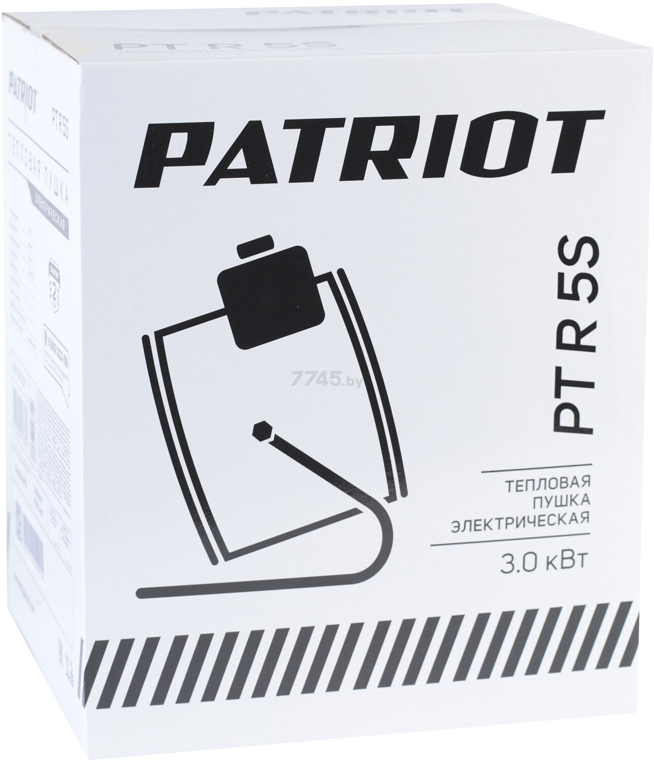 Пушка тепловая электрическая PATRIOT PTR 5S (6932931689969) - Фото 18