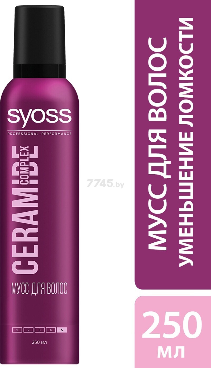 Мусс для волос SYOSS Ceramide Complex 250 мл (4015001013849)