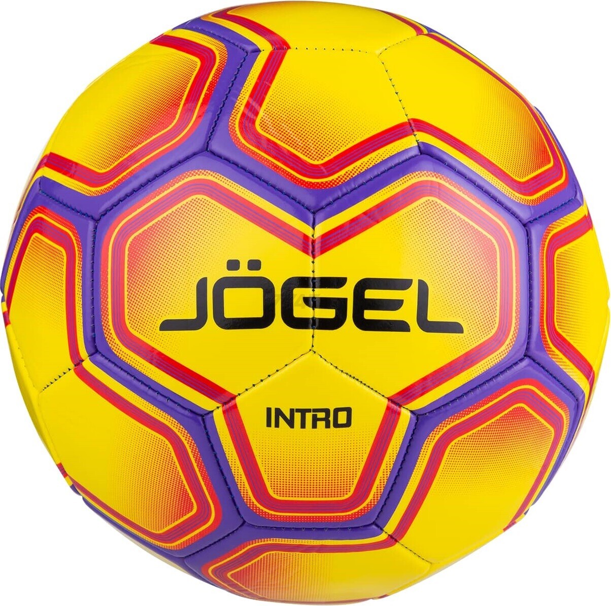 Футбольный мяч JOGEL Intro №5 желтый (4680459090249)