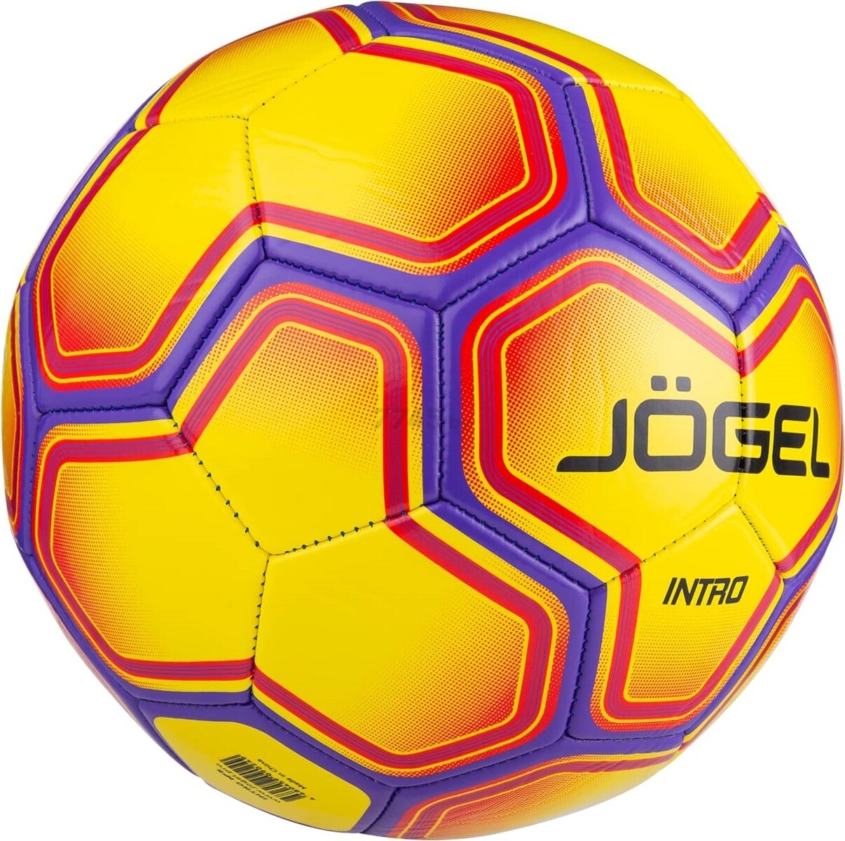 Футбольный мяч JOGEL Intro №5 желтый (4680459090249) - Фото 2