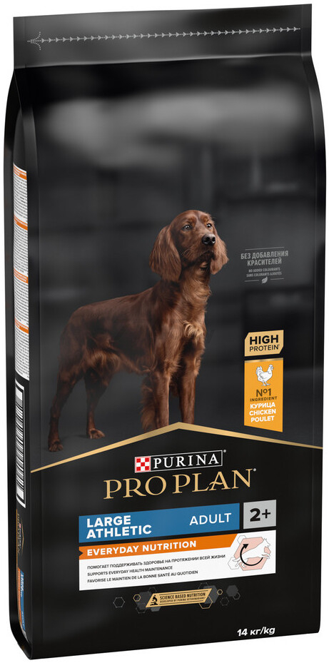 Сухой корм для собак PURINA PRO PLAN Large Adult Athletic курица с рисом 14 кг (7613035120440) - Фото 14