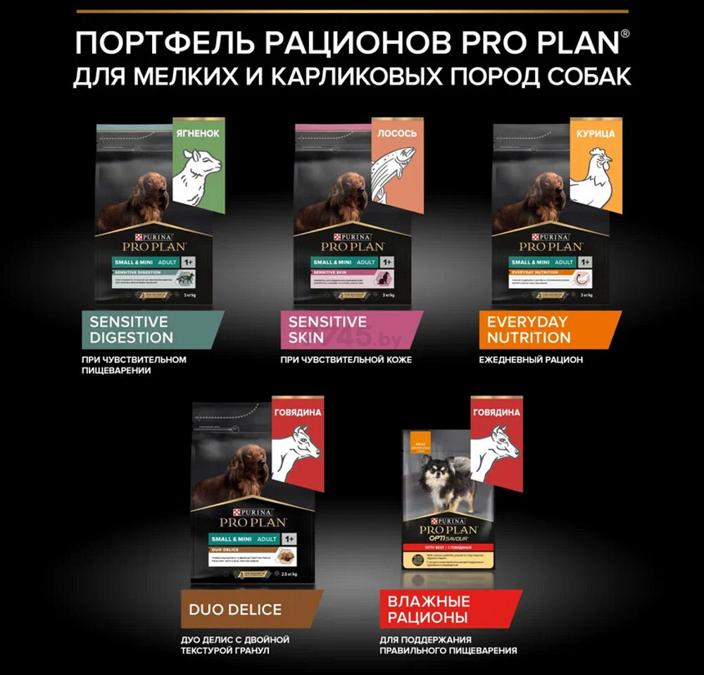 Сухой корм для собак PURINA PRO PLAN Small&Mini Adult Sensitive Digestion ягненок с рисом 0,7 кг (7613035214866) - Фото 12