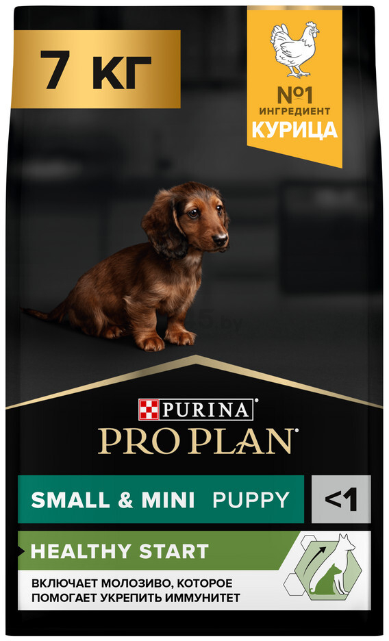 Сухой корм для щенков PURINA PRO PLAN Small&Mini Puppy курица 7 кг (7613035123366) - Фото 2