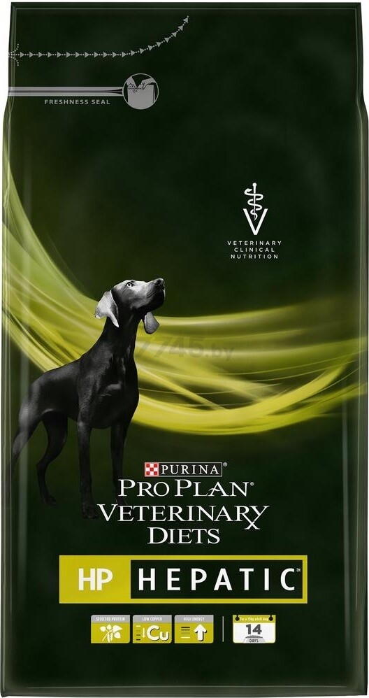 Сухой корм для собак PURINA PRO PLAN Veterinary Diets HP Hepatic 3 кг (7613034996312) - Фото 5