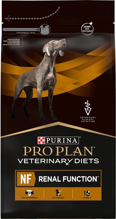Сухой корм для собак PURINA PRO PLAN Veterinary Diets NF Renal Function 3 кг (7613035156234)