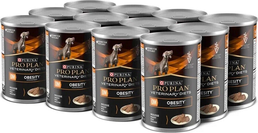 Влажный корм для собак PURINA PRO PLAN Veterinary Diets ОМ Obesity Management консервы 400 г (7613035181496) - Фото 5