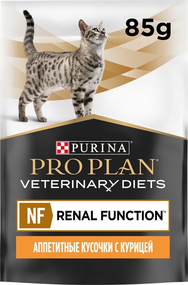 Влажный корм для кошек PURINA PRO PLAN NF Renal Function Advanced Care курица пауч 85 г (8445290035462) - Фото 8