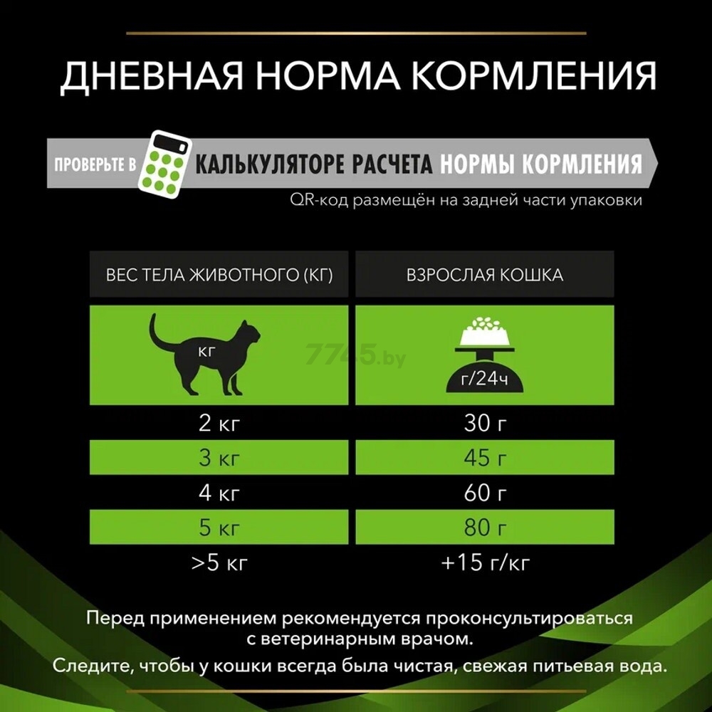 Сухой корм для кошек PURINA PRO PLAN HA ST/OX Hypoallergenic 1,3 кг (7613287597458) - Фото 8