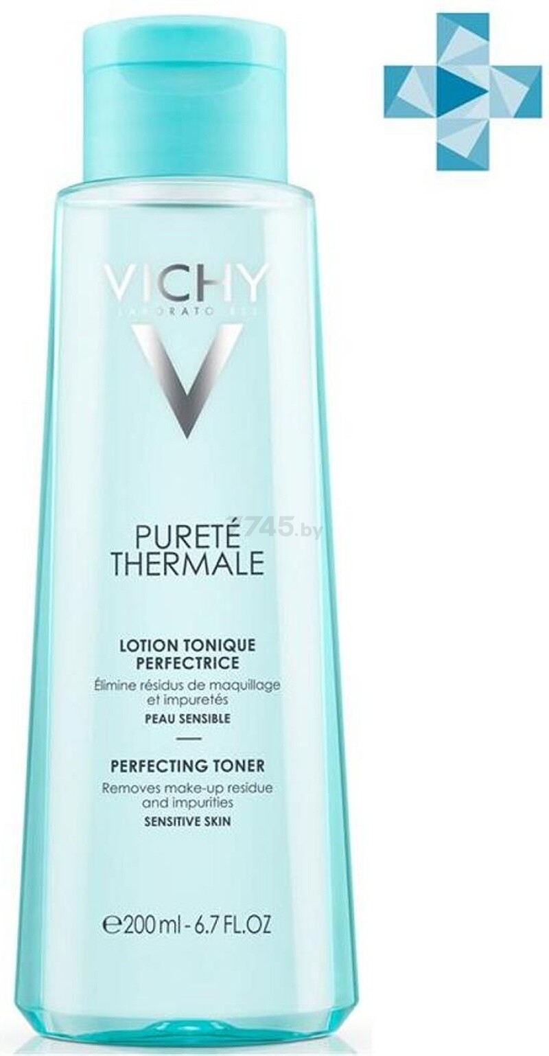 Тоник для снятия макияжа VICHY Purete Thermale Совершенствующий 200 мл (3337871330569)