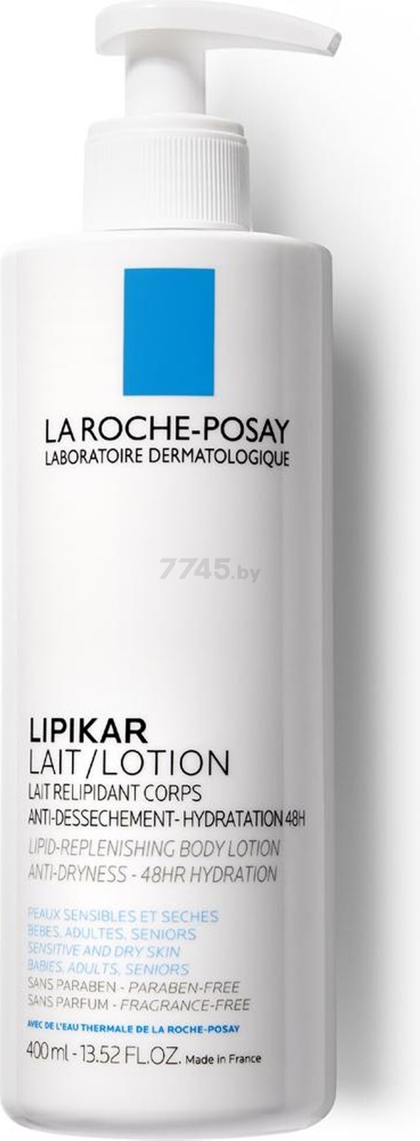 Молочко для тела LA ROCHE-POSAY Lipikar Без отдушки 400 мл (3337875549615) - Фото 3