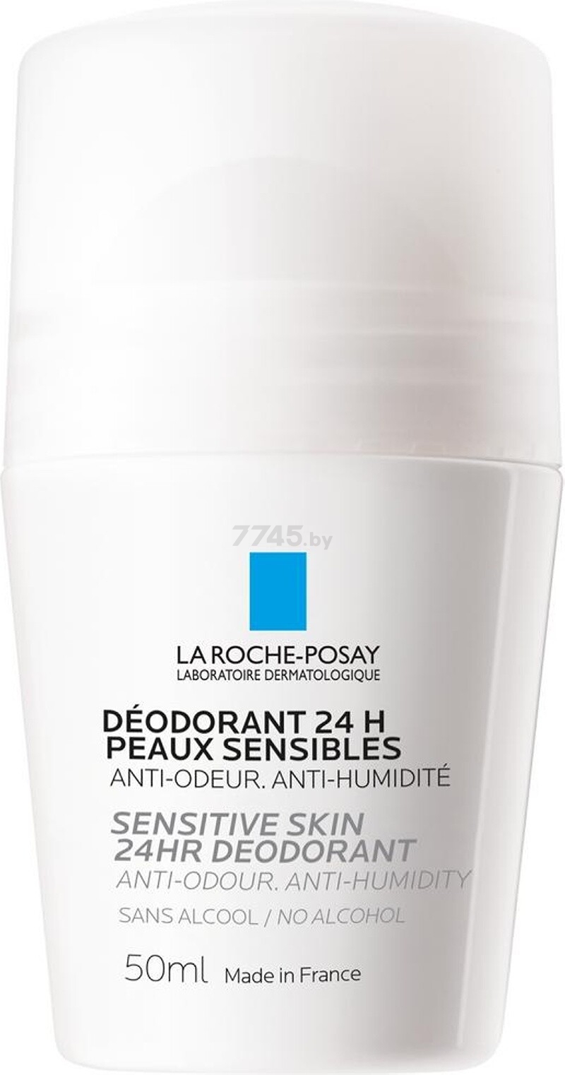 Дезодорант шариковый LA ROCHE-POSAY Physiological Для чувствительной кожи 24 ч 50 мл (3337872412158) - Фото 2