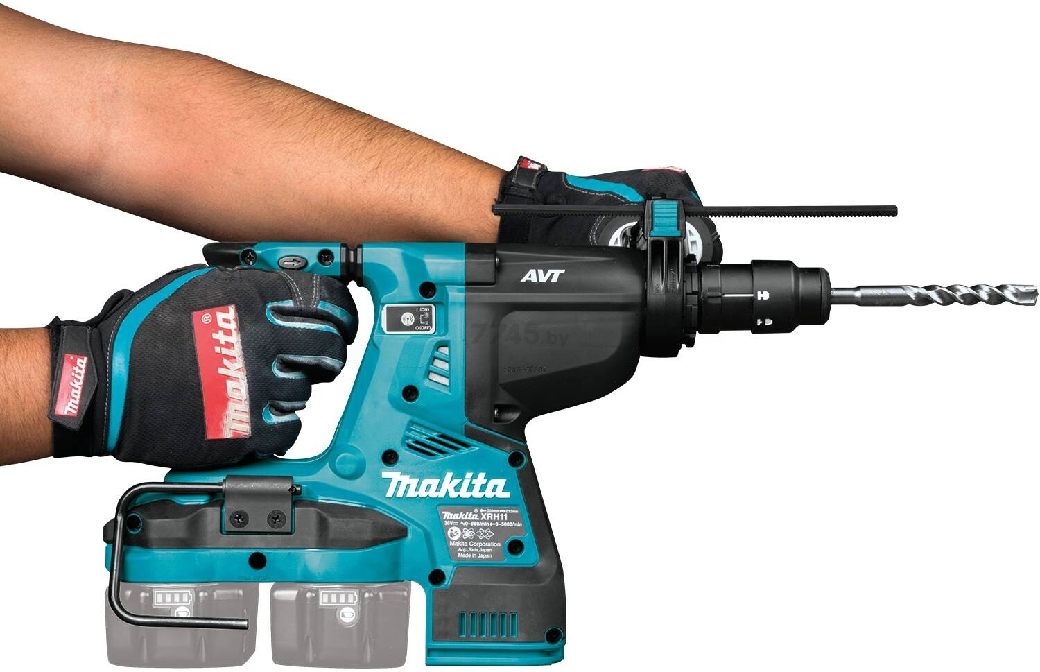 Перфоратор аккумуляторный MAKITA DHR 282 ZJ (DHR282ZJ) - Фото 4