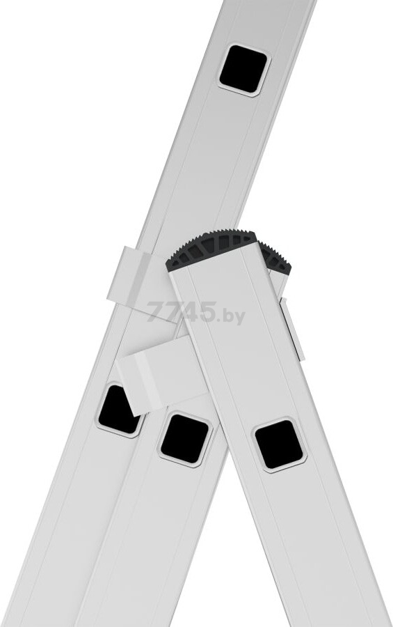 Лестница алюминиевая трехсекционная 631 см STARTUL Pro (ST9942-10) - Фото 4