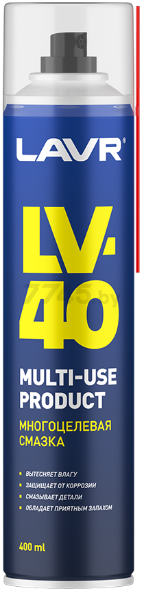 Смазка универсальная LAVR LV-40 400 мл (Ln1485)