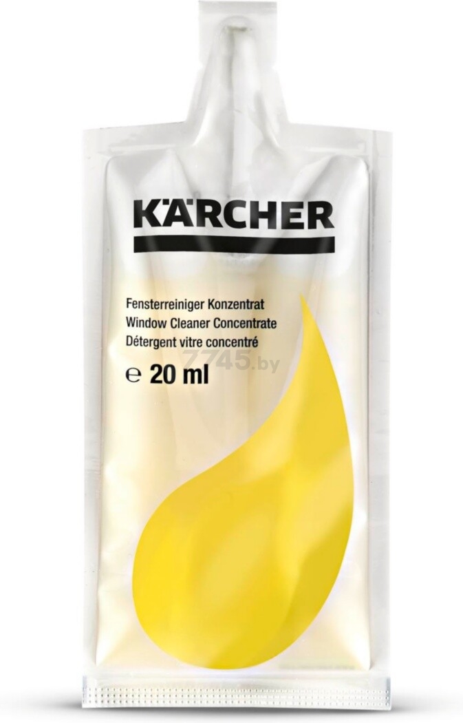 Средство для мытья стекол и зеркал KARCHER 0,08 л (6.295-302.0) - Фото 3