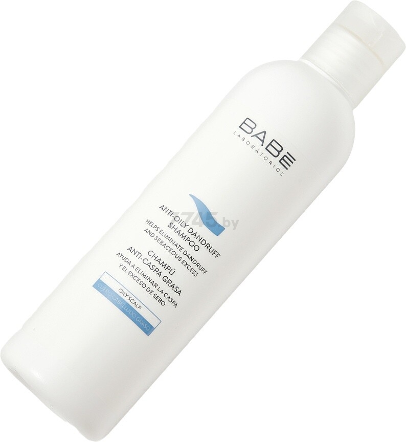 Шампунь BABE Laboratorios Anti-Oily Dandruff Shampoo 250 мл (8437000945925) - Фото 2