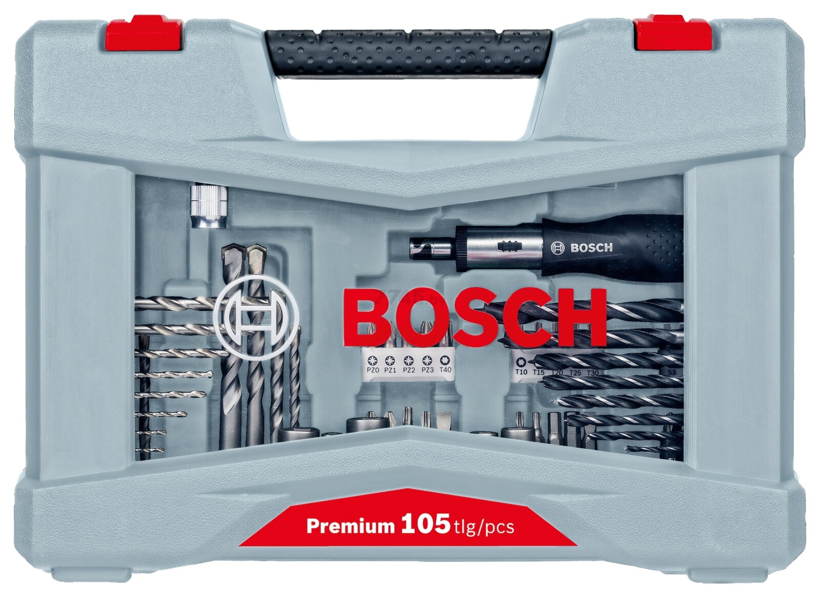 Набор оснастки BOSCH Premium Set 105 предметов (2608P00236) - Фото 2