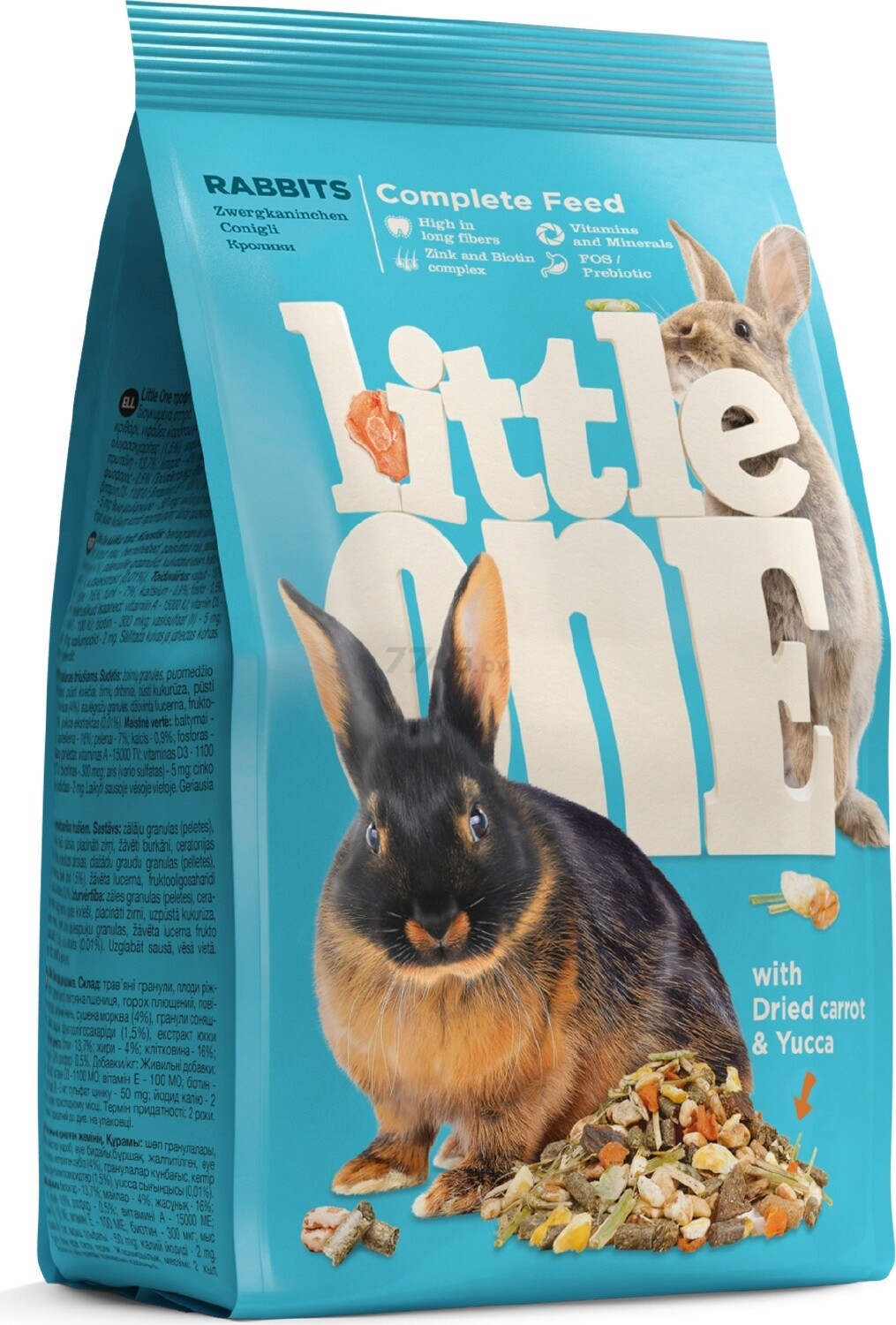 Корм для кроликов LITTLE ONE 0,9 кг (4602533783557)