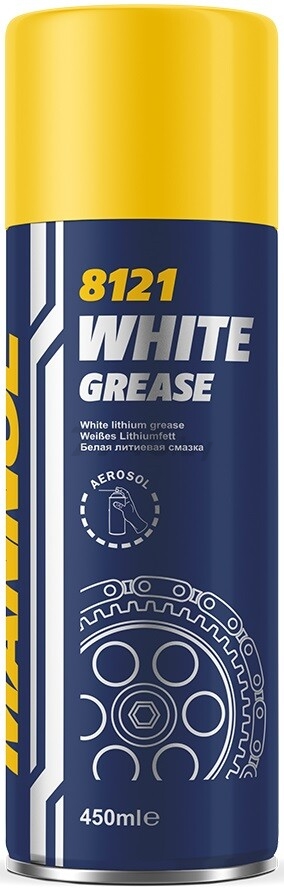 Смазка литиевая MANNOL White Grease 8121 450 г (98742)