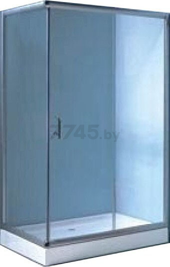 Уголок душевой COLISEUM Фиеста Т-120 120х80 матовое стекло (000000171)