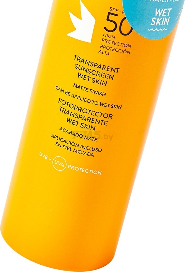 Спрей солнцезащитный BABE Laboratorios Transparent Sunscreen Wet Skin SPF 50 200 мл (8437011329943) - Фото 3