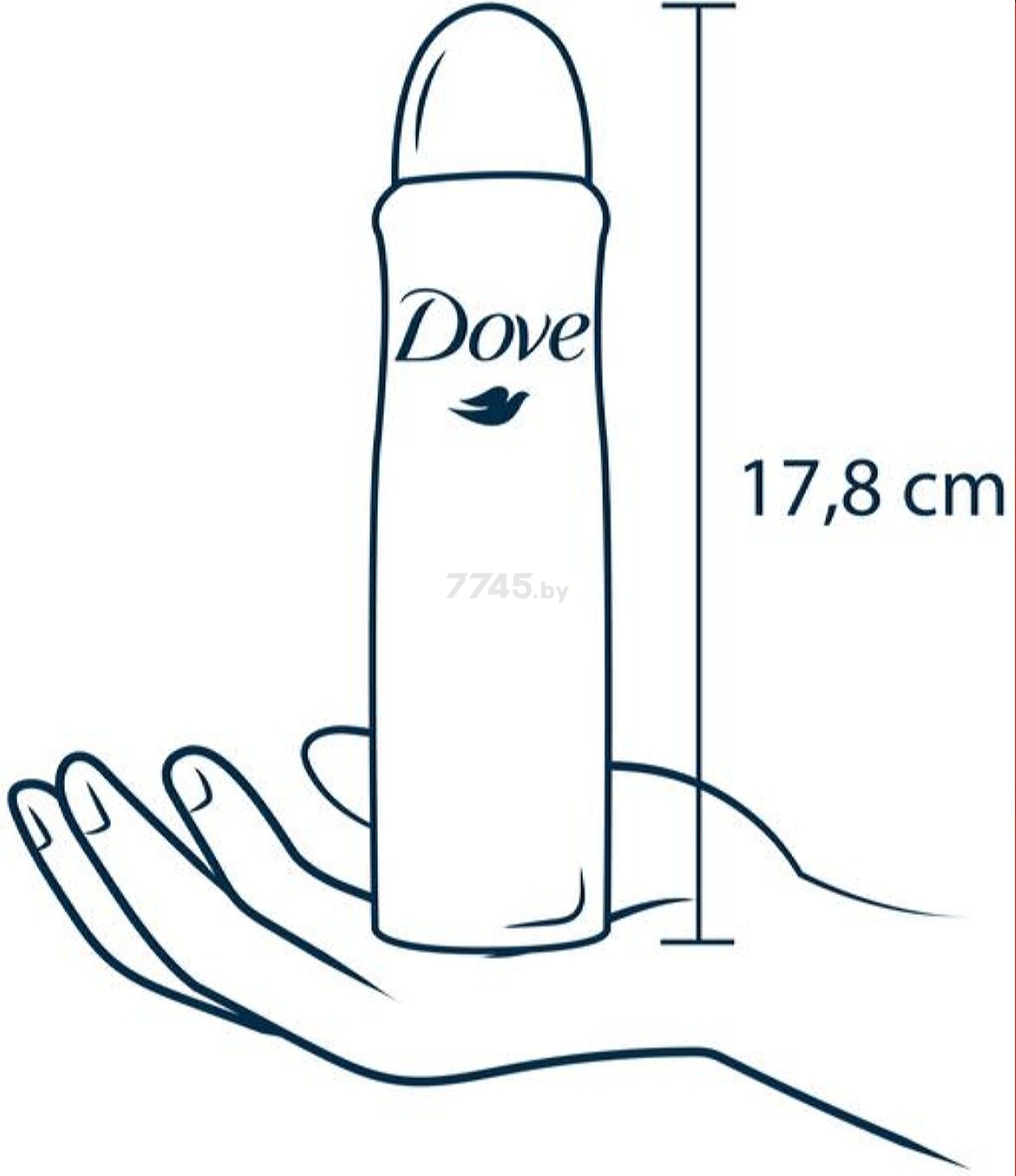 Антиперспирант аэрозольный DOVE Go Fresh Пробуждение чувств 150 мл (0031100244) - Фото 6