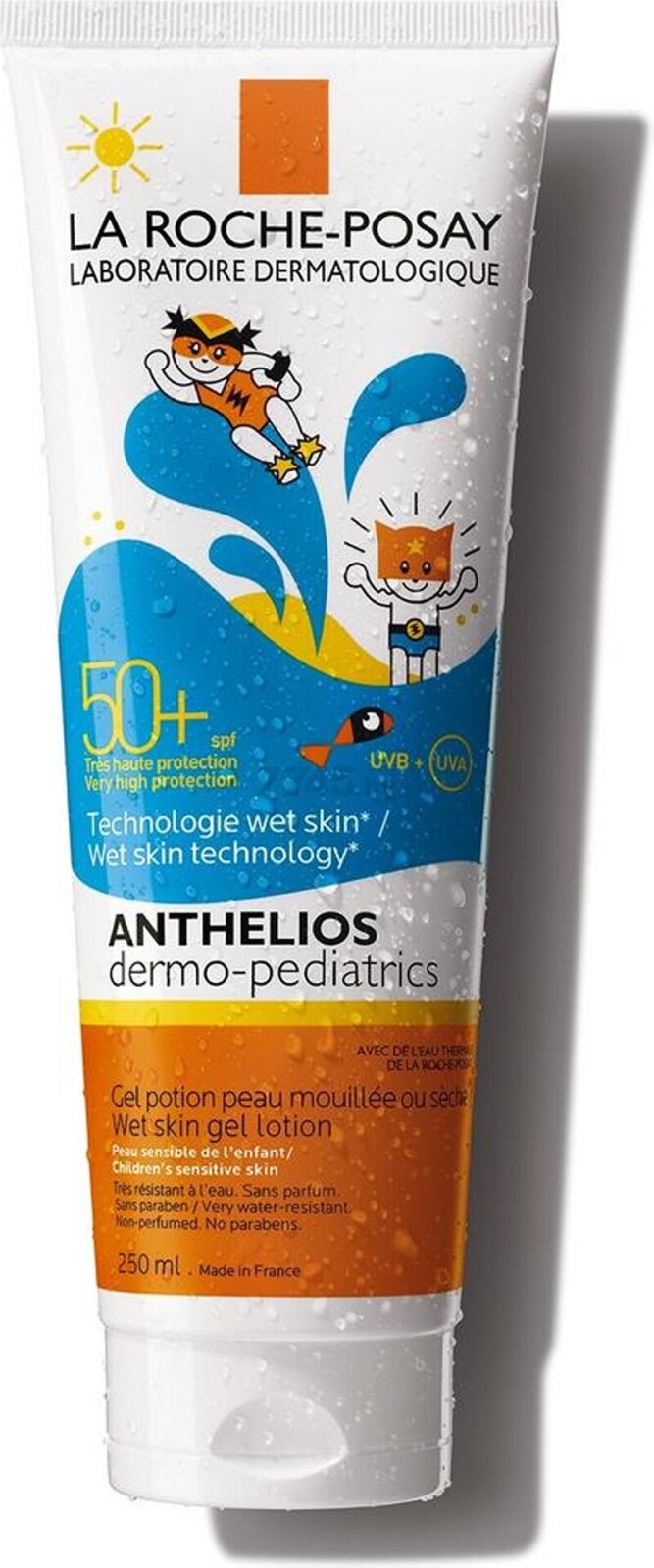 Гель солнцезащитный детский LA ROCHE-POSAY Anthelios Dermo-Pediatrics SPF 50+ 250 мл (0381040815) - Фото 2
