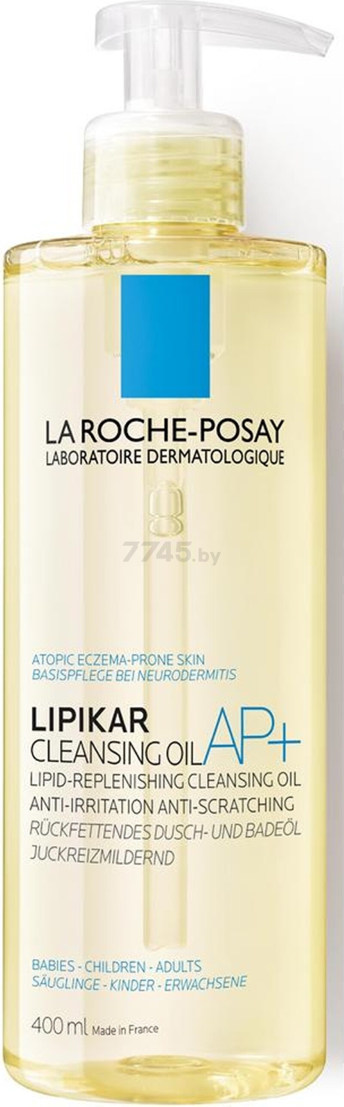 Масло для ванны и душа LA ROCHE-POSAY Lipikar Ap+ Oil 400 мл (0381040378) - Фото 4