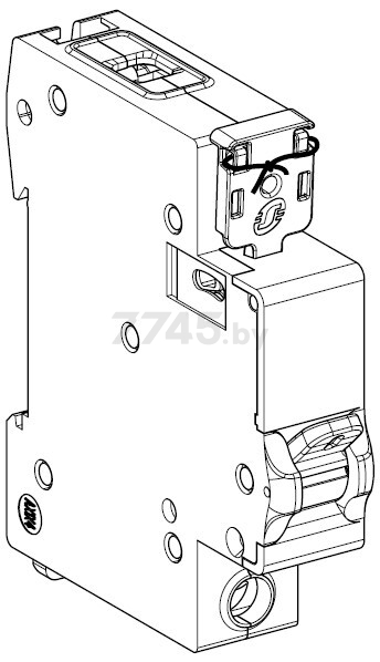 Клеммная заглушка для выключателей SCHNEIDER ELECTRIC Easy9 (EZ9A26982) - Фото 3