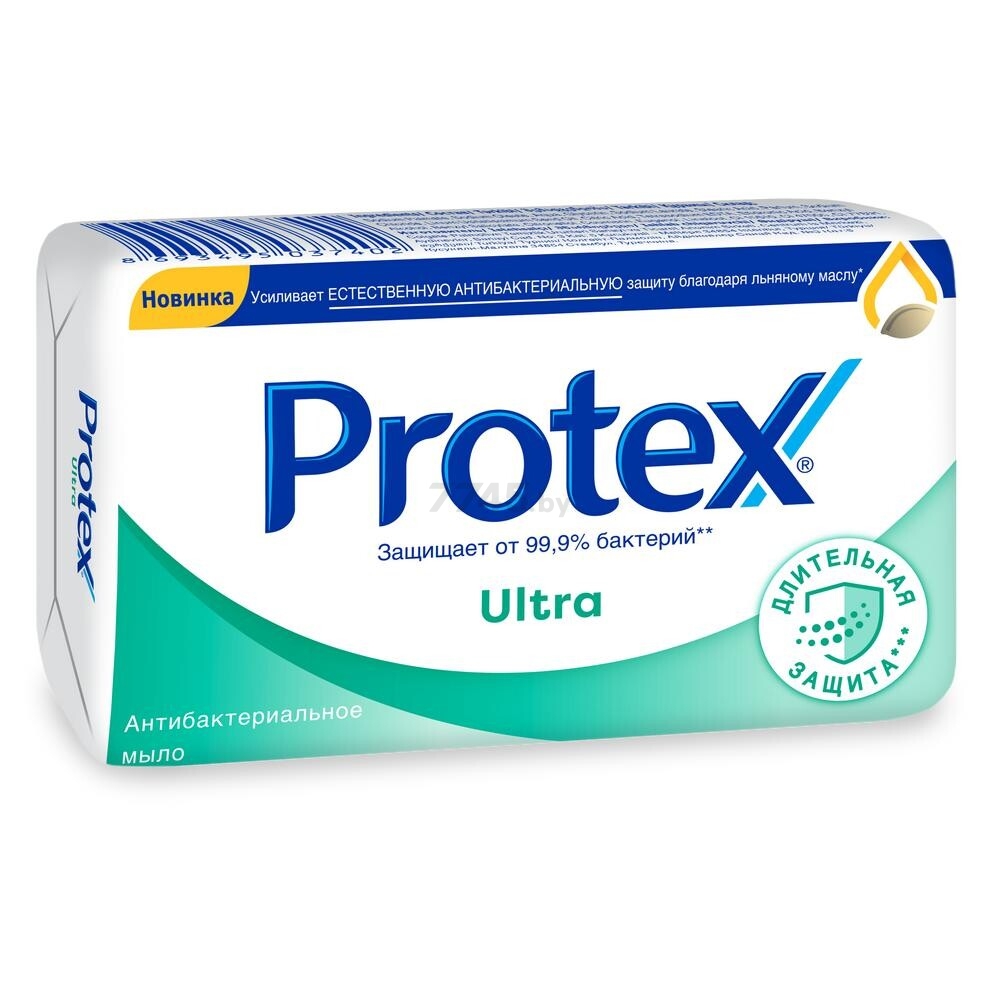 Мыло туалетное PROTEX Антибактериальное Ultra 90 г (8693495037402)