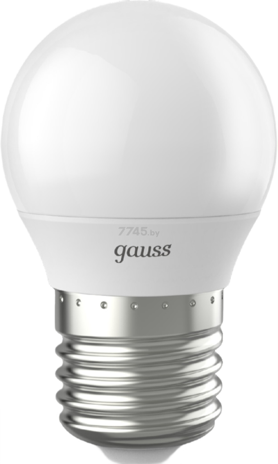 Лампа светодиодная E27 GAUSS Black 6,5 Вт 4100K (105102207)