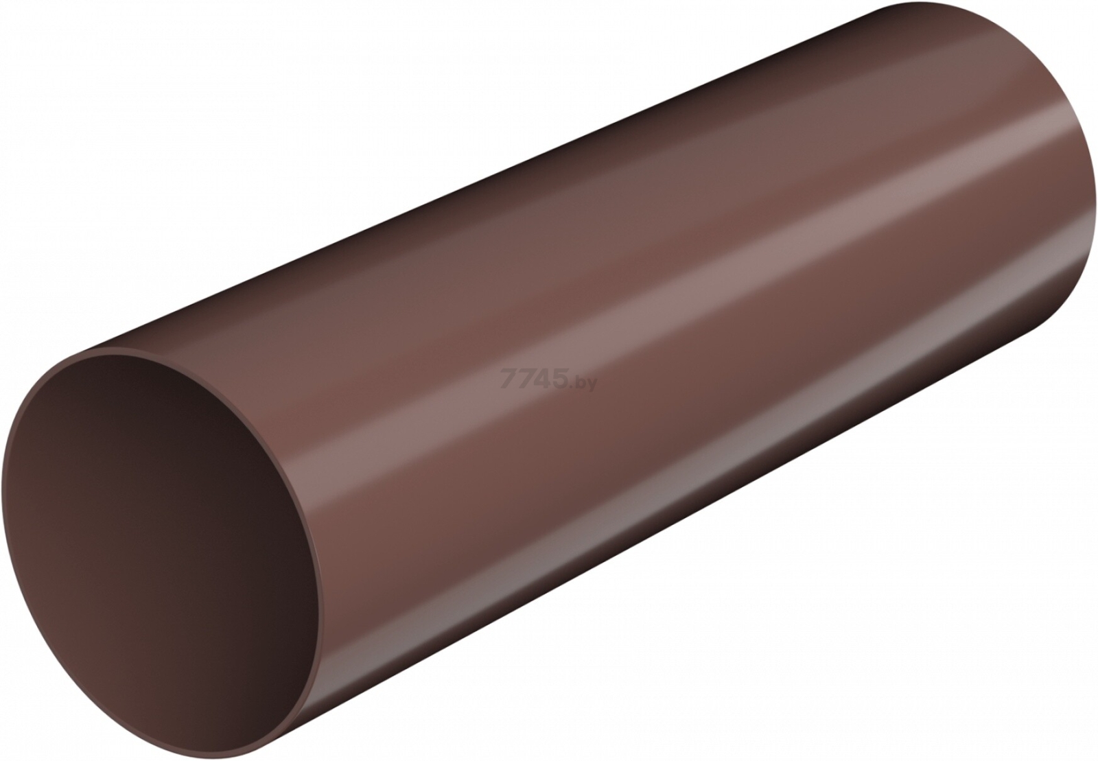 Труба ПВХ ТЕХНОНИКОЛЬ 82 мм коричневый глянец 3 м (563120)