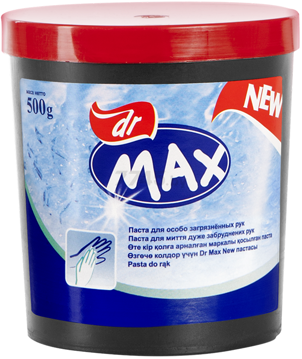 Паста для очистки рук DR. MAX New 500 г (5900516290993)