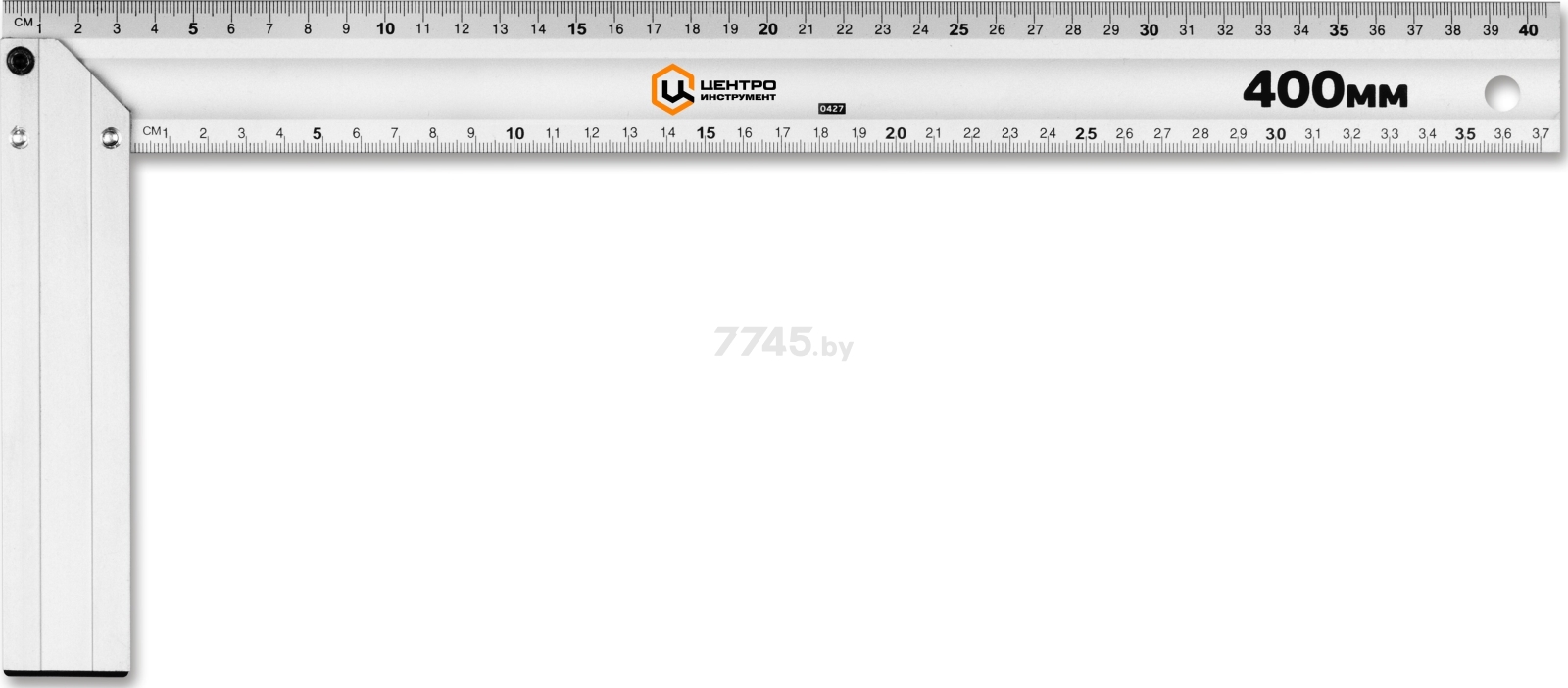 Угольник 400 мм ЦЕНТРОИНСТРУМЕНТ (0427)