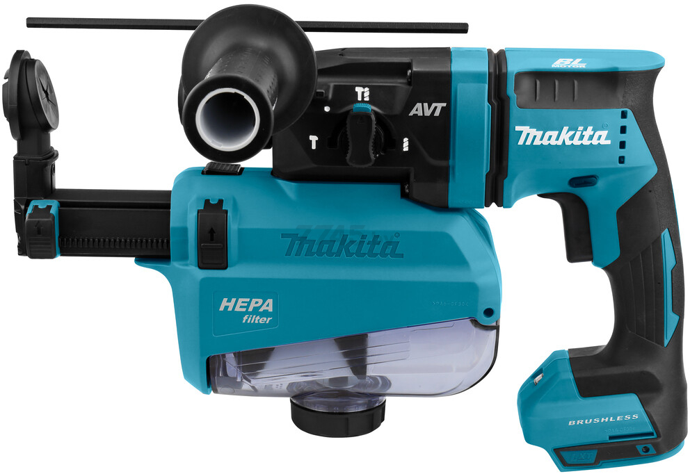 Перфоратор аккумуляторный MAKITA DHR 182Z WJ (DHR182ZWJ) - Фото 4