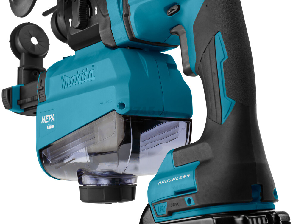 Перфоратор аккумуляторный MAKITA DHR 182Z WJ (DHR182ZWJ) - Фото 8