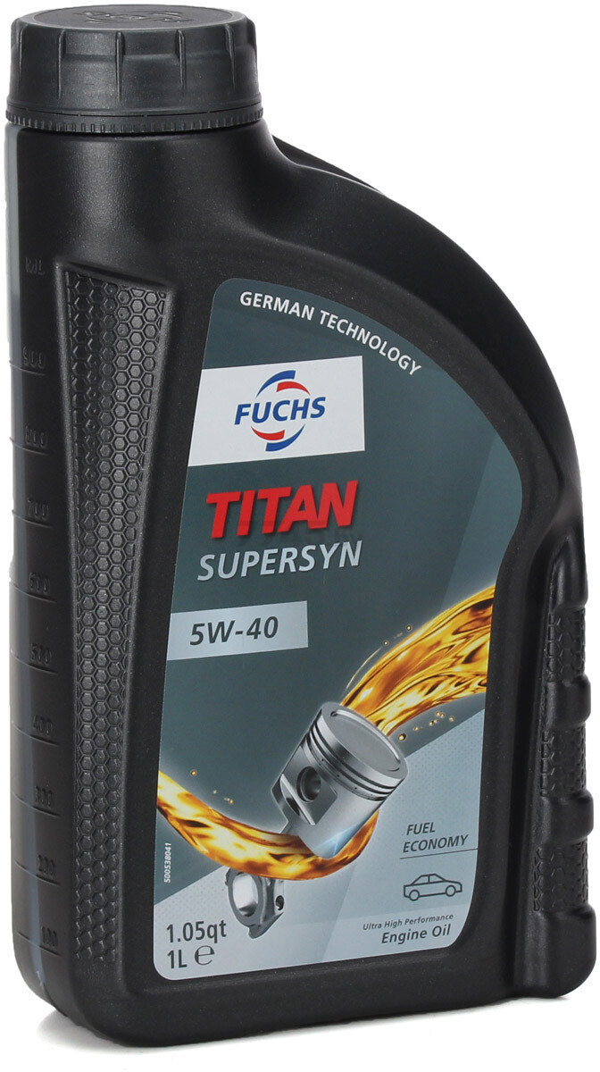 Моторное масло 5W40 синтетическое FUCHS Titan Supersyn 1 л (602003195)