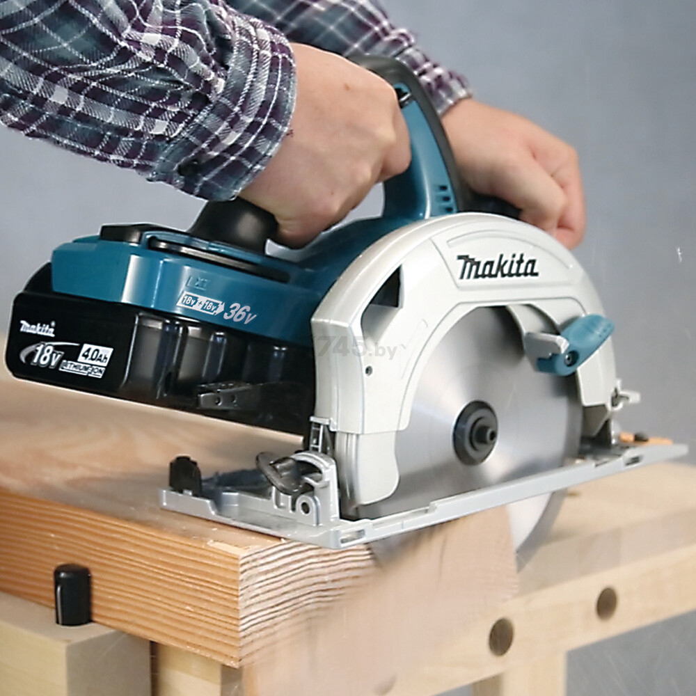 Пила циркулярная аккумуляторная MAKITA DHS 710 Z (DHS710Z) - Фото 12