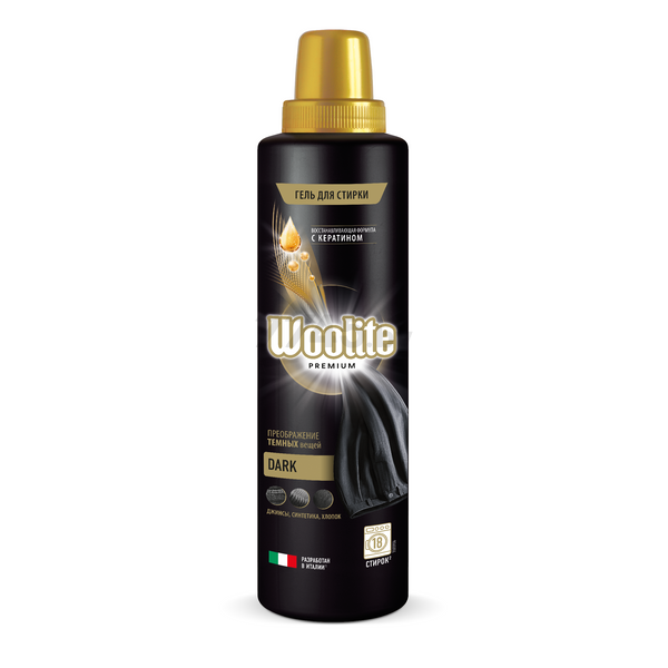 Гель для стирки WOOLITE Premium Dark 0,9 л (4640018992902) - Фото 3