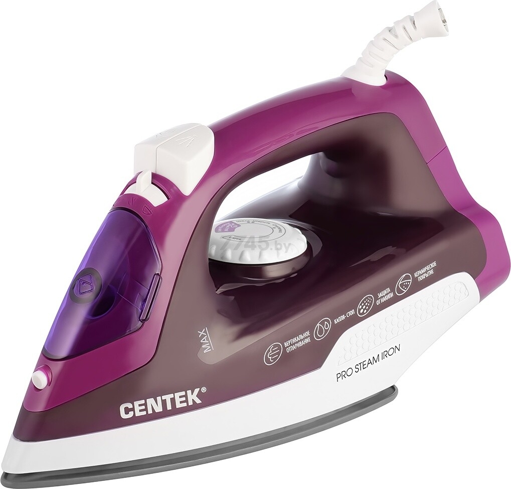 Утюг CENTEK CT-2348 фиолетовый