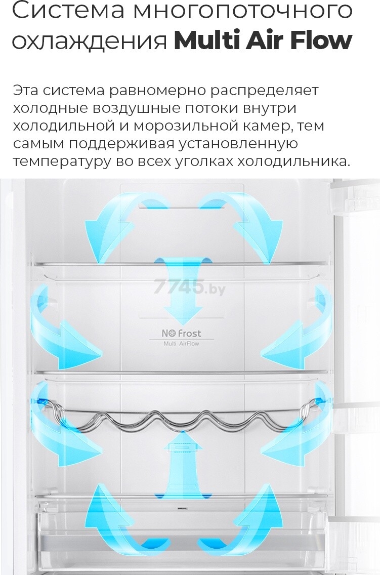 Холодильник MAUNFELD MFF185NFS (УТ000010974) - Фото 17