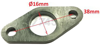 Прокладка колено-клапан для мотопомпы ECO WP-153C (WP-153C-B147)