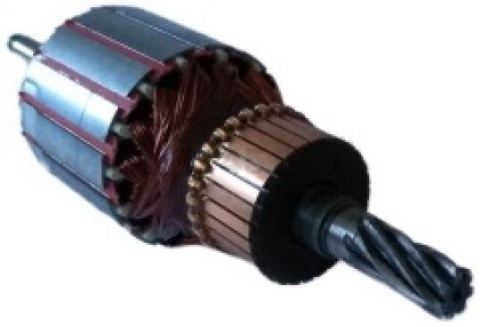Якорь (ротор) для триммера MAKITA UR2300, UR3501, UR3502 (YA00000508)