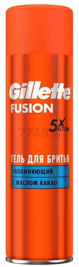 Гель для бритья GILLETTE Fusion5 Moisturizing 200 мл (7702018465194)